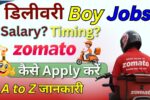 Zomato Delivery Boy